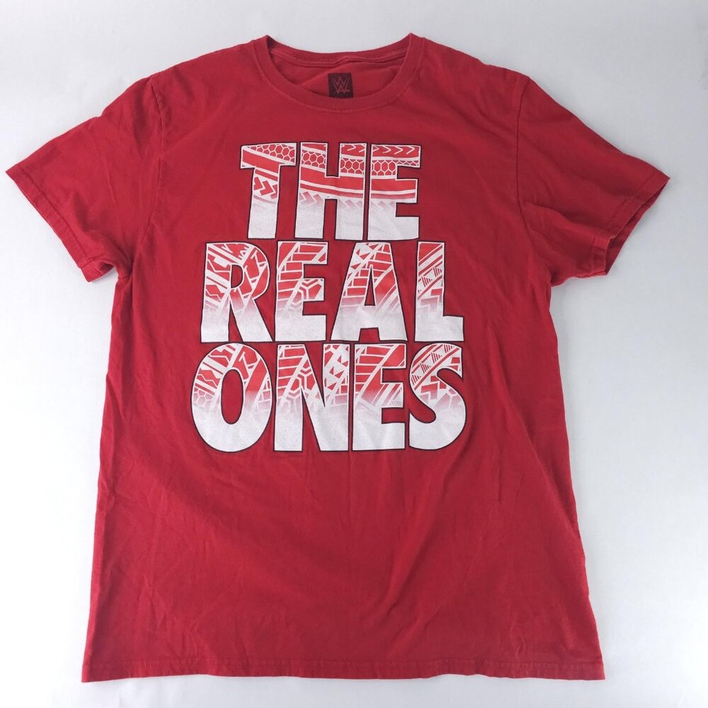 The Usos Shirt Mens Large Red WWE Wrestling The Real Ones Tee T-Shirt Graphic